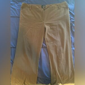 Star City Logan Womens Slacks Dress Pants Brown Size 15